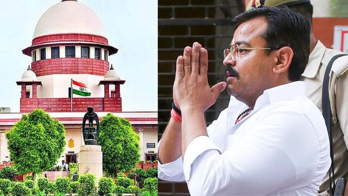 SC Sentence at son of Ajay Mishra Teni said If Ashish Mishra is participating in political programs in UP it is a violation of bail conditions