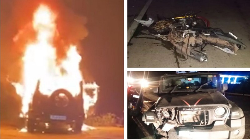 Young man death in Thar collision