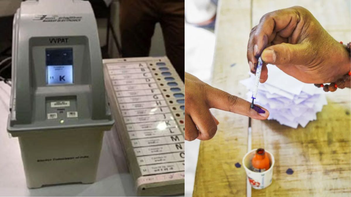 Lok Sabha Election 2024 Polling parties leave with EVMs amid high security no traffic zone near strong room