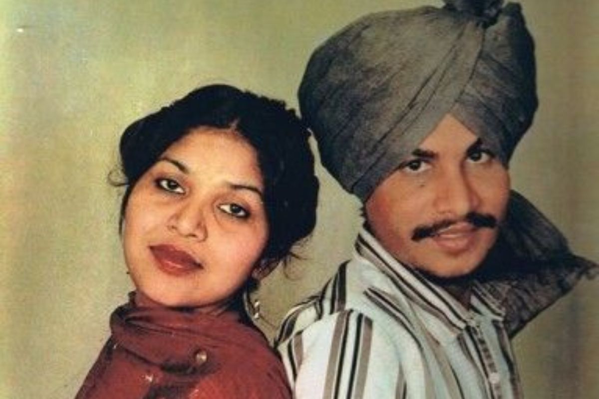 सिंगर अमर सिंह चमकीला और उनकी पत्नी