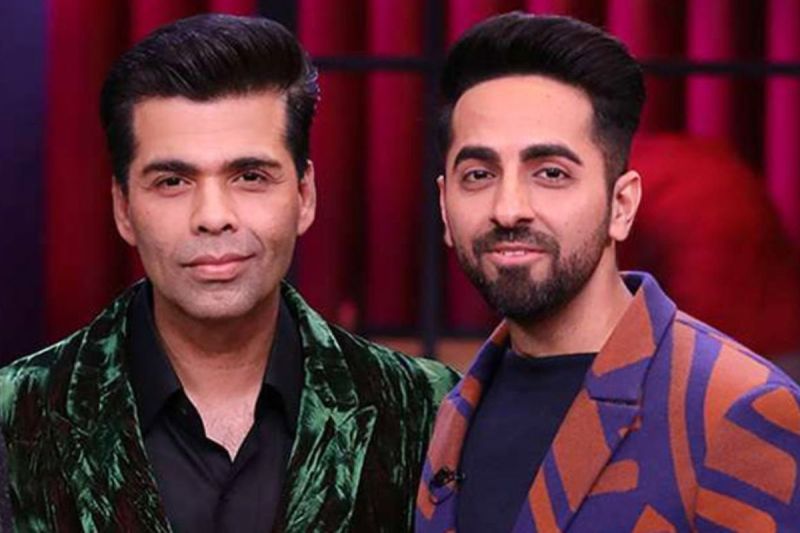 ayushmann khurrana and karan johar