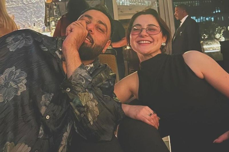 badshah with hania aamir