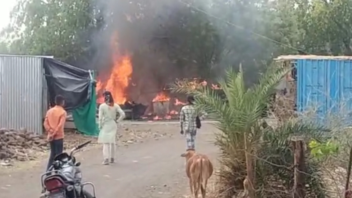 fire in Jhalawar