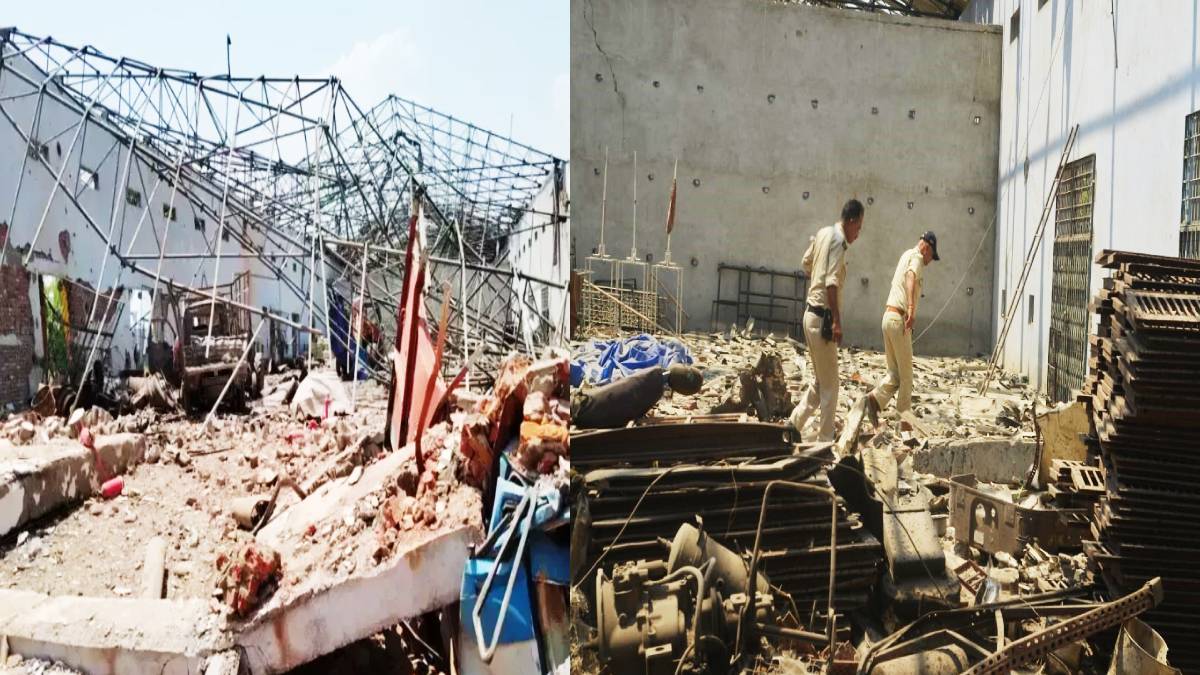 जबलपुर के कबाड़खाने में हुए धमाके की जांच करेगी NIA, पुलिस ने फैक्ट्री की सील
