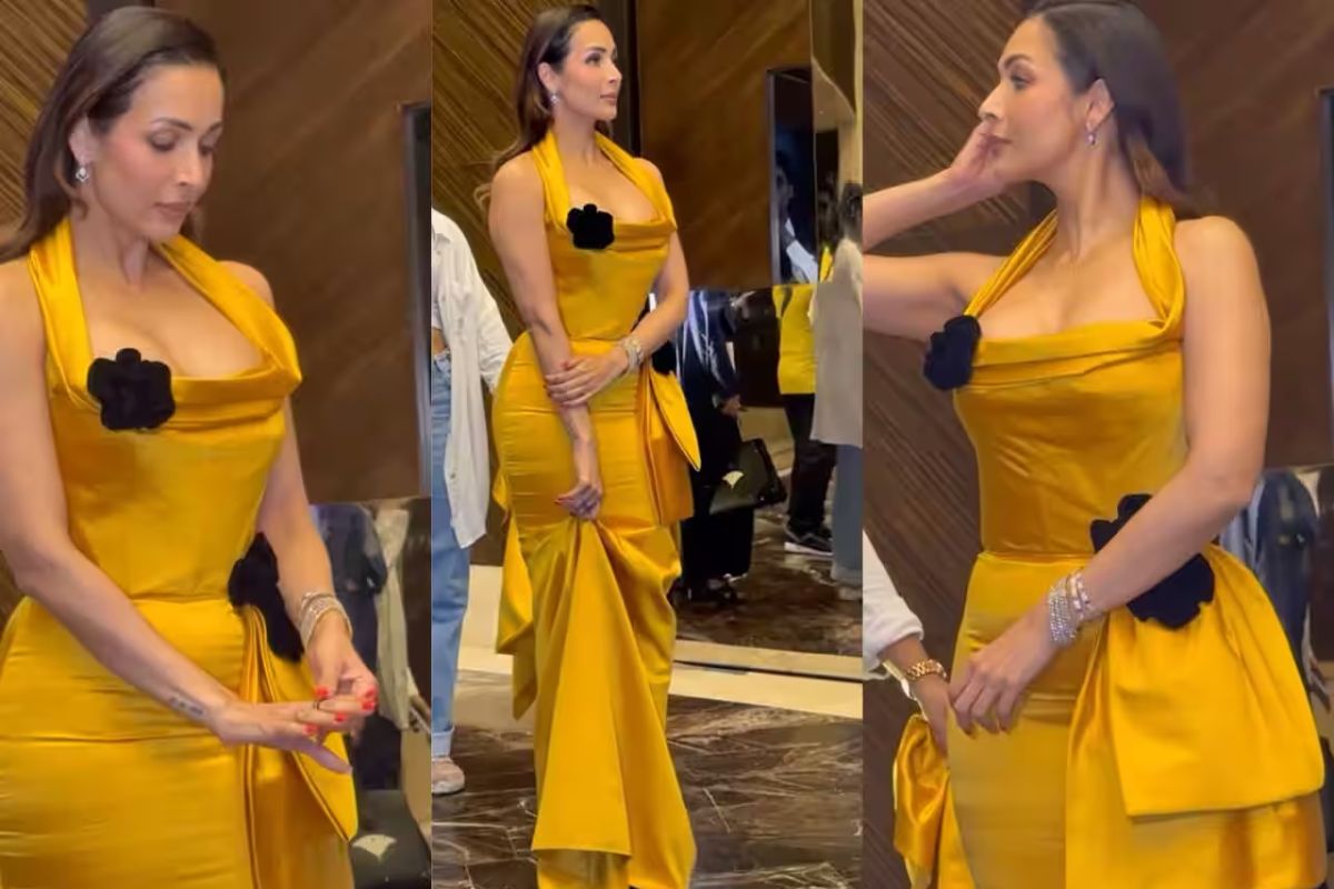 50 साल की Malaika Arora ने स्किन टाइट ड्रेस में दिखाया बोल्ड लुक, लोग बोलें- 20-25 साल का फिगर…