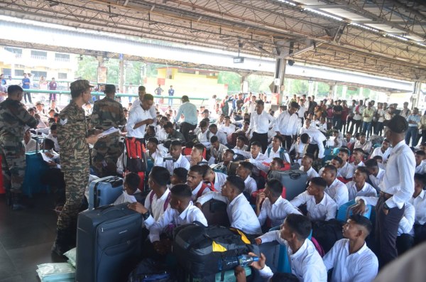 Agniveer. were sent for training.