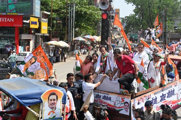 lok sabha election nomination rally 2024 crowd