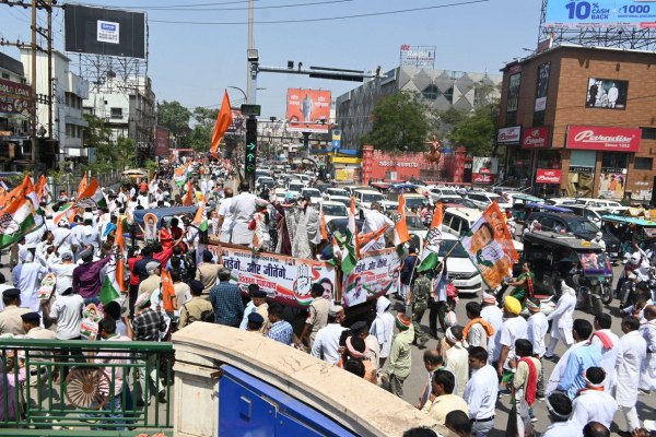 lok sabha election nomination rally 2024 crowd