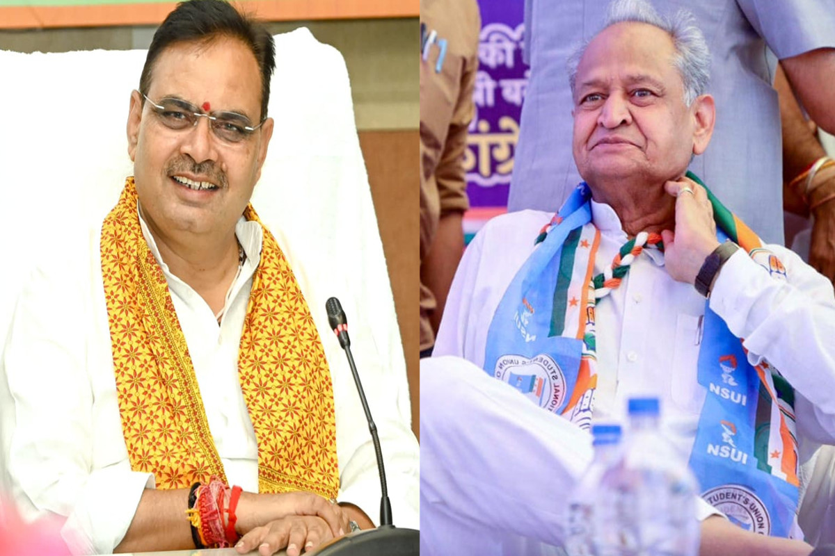 ashok gehlot bhajan lal sharma