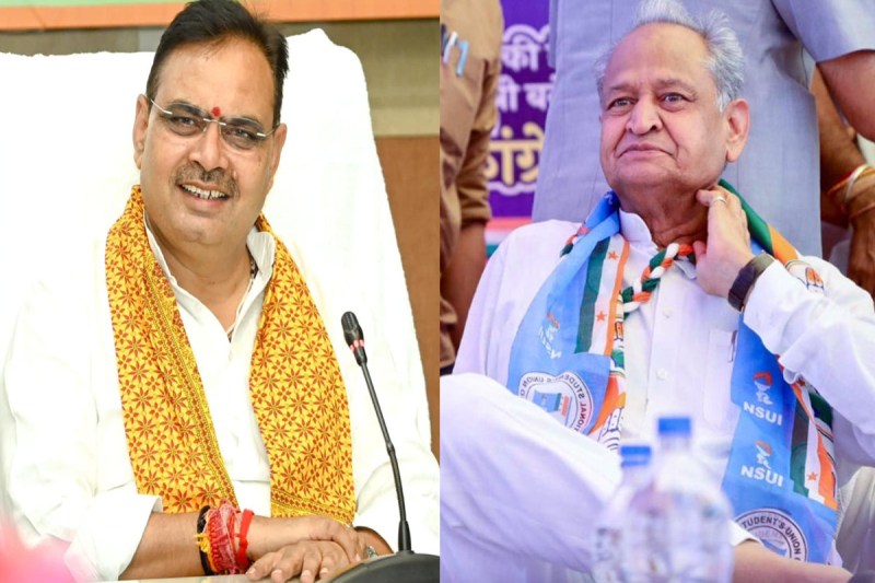 ashok gehlot bhajan lal sharma