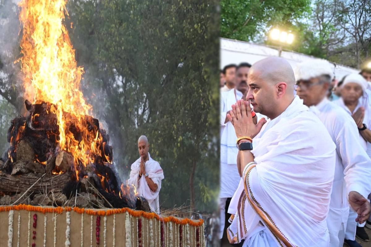Madhavi Raje Scindia funeral