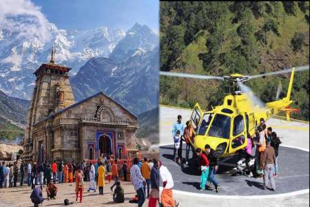 Kedarnath Yatra Helicopter