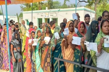 Lok Sabha Election 6th Phase 52.02 percent voting till 5 pm
