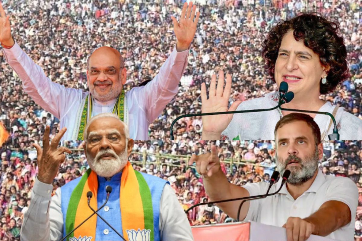 Lok Sabha Elections 2024: रैलियों औऱ रोड शो में कांग्रेस से 130 प्रतिशत आगे BJP,
देखें डेटा - image