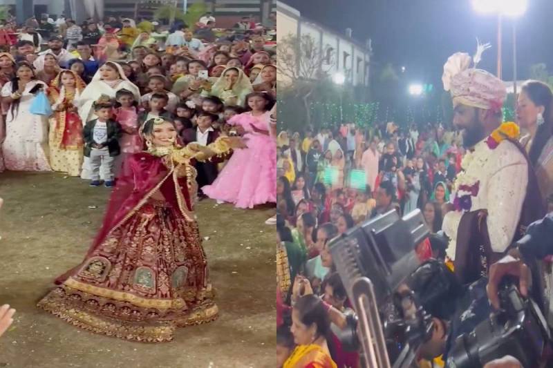 BRIDE DANCE VIDEO VIRAL social media