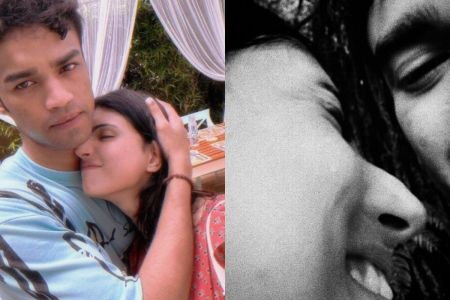 Babil khan intimate photos with rumoured girlfriend