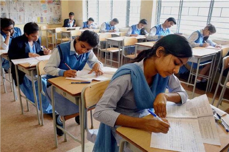 CGBSE exam, CG Board Supplementary Exam: File photo of students appearing in exam