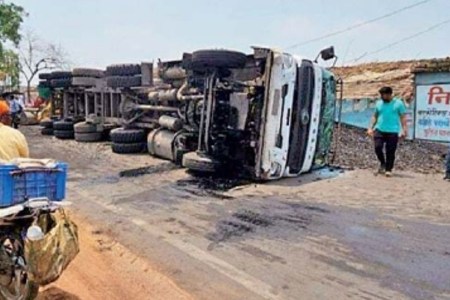 CG Road Accident