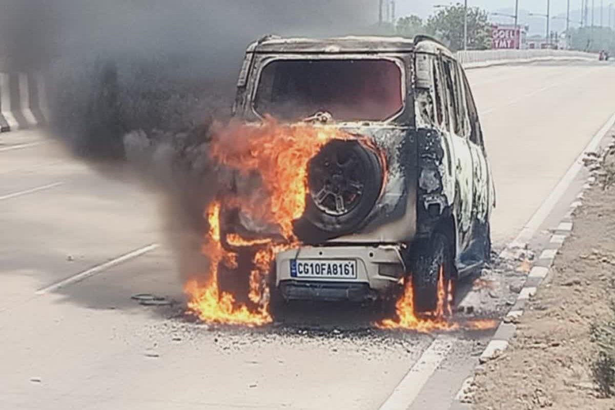 chhattisgarh news, bilaspur news, fire news
