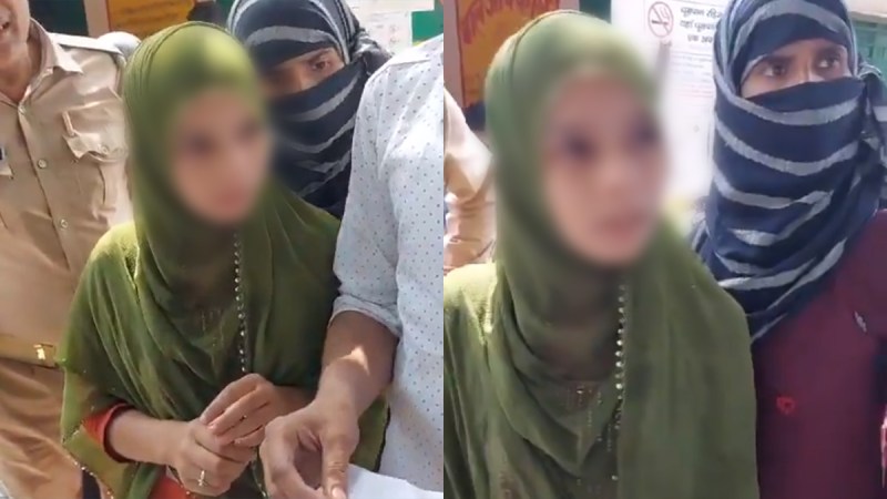 Class 8 girl came to vote in Sambhal with slip of a 40 year old woman