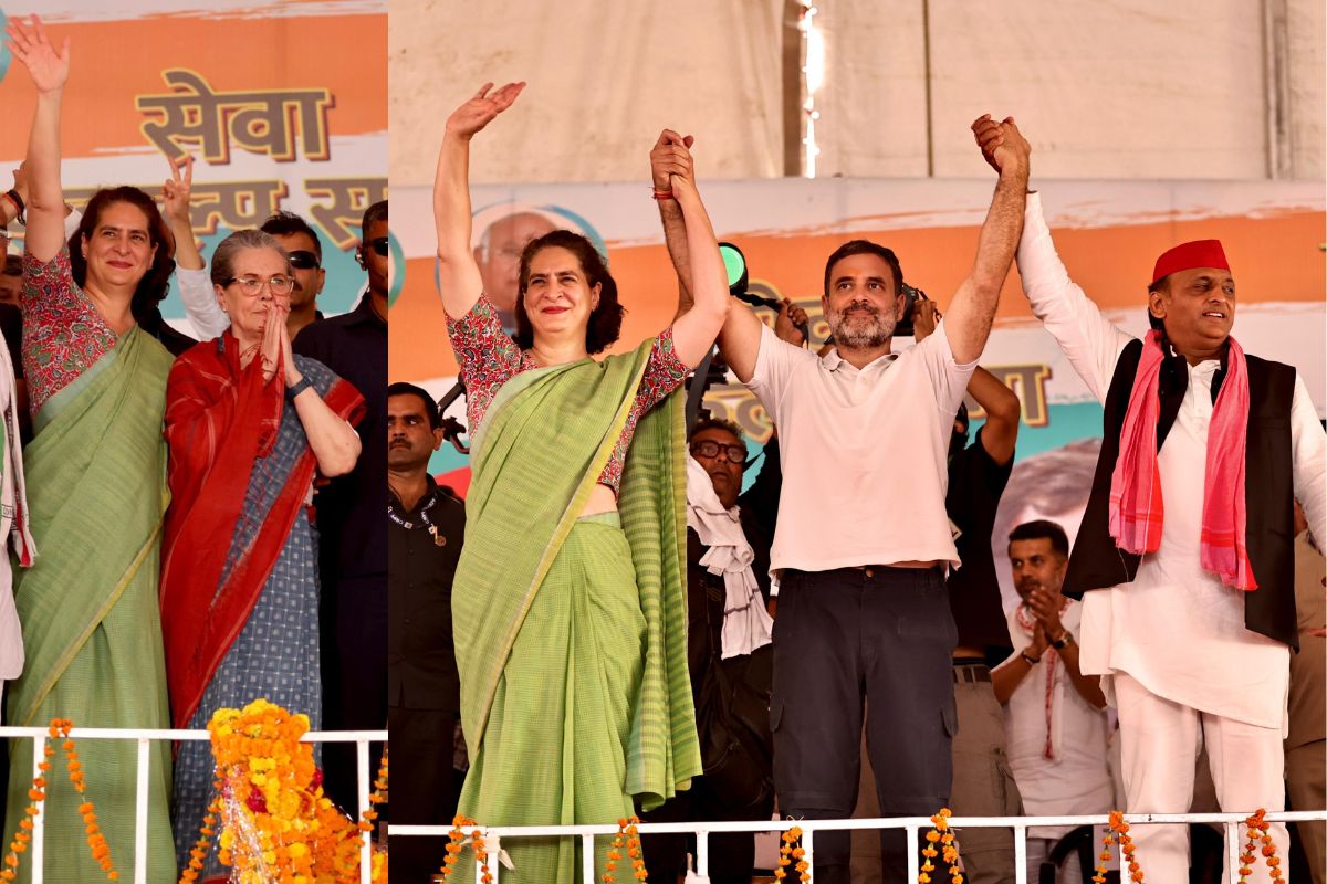 रायबरेली में कांग्रेस और सपा ने दिखाई एकजुटता, राहुल को जिताने की अखिलेश, सोनिया
गांधी ने की अपील