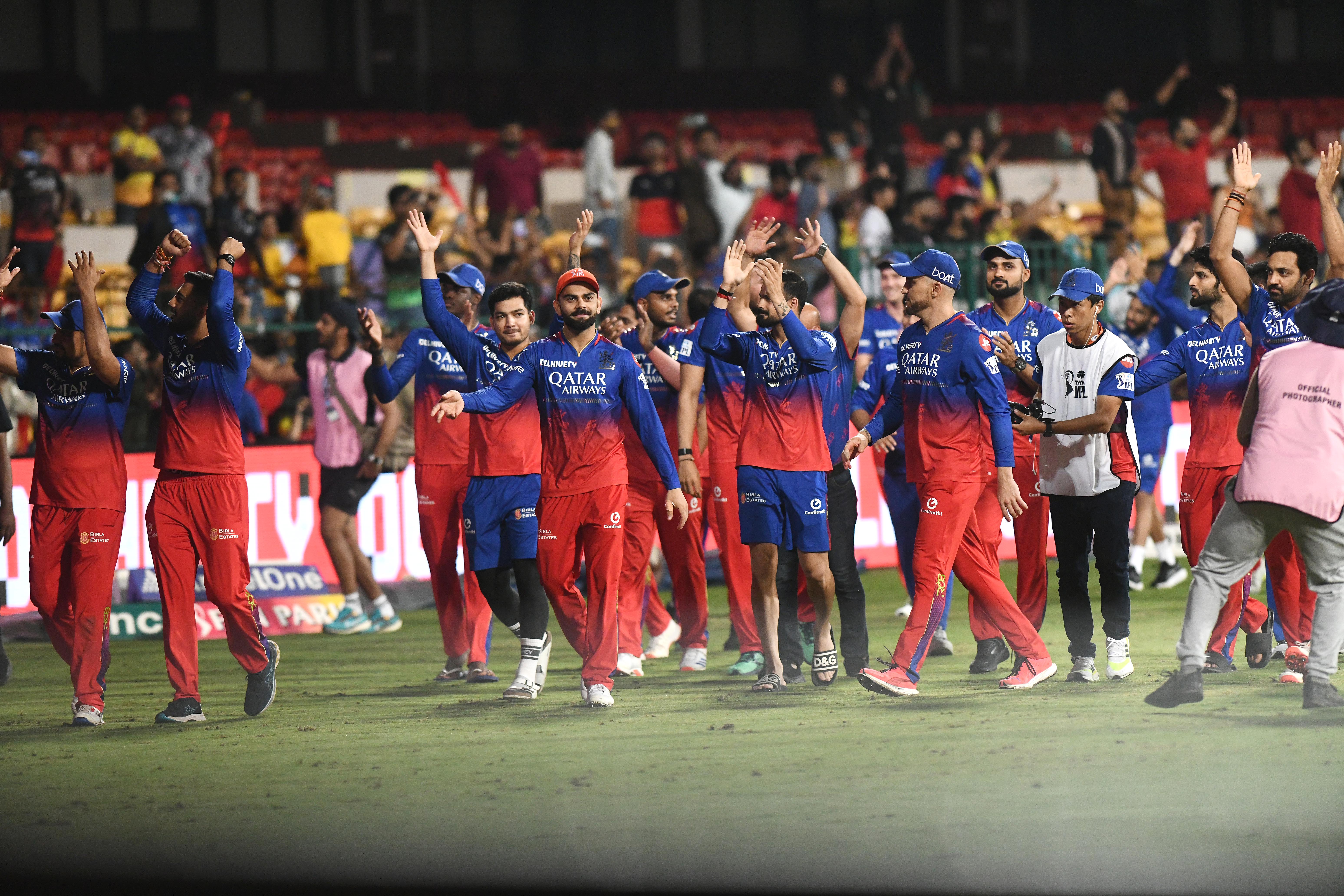 विजेता चेन्नई सुपरकिंग्स को हराकर प्लेऑफ में पहुंची आरसीबी