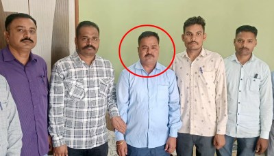 डूंगरपुर. भ्रष्टाचार निरोधक ब्यूरो ने गुरुवार को भूमि नामातरंण के नाम पर घर पर रिश्वत लेते बिलड़ी के भू अभिलेख को रंगे हाथों गिरफ्तार कर लिया।