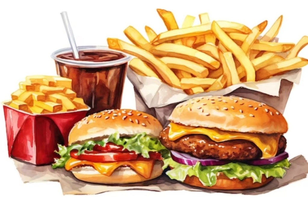 Fast food, junk food