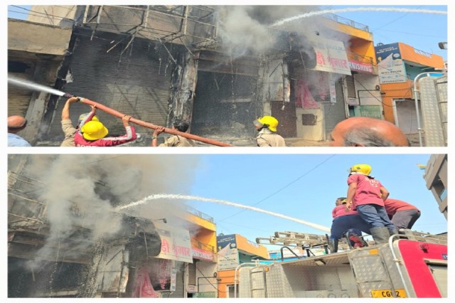 Jagdalpur Fire News