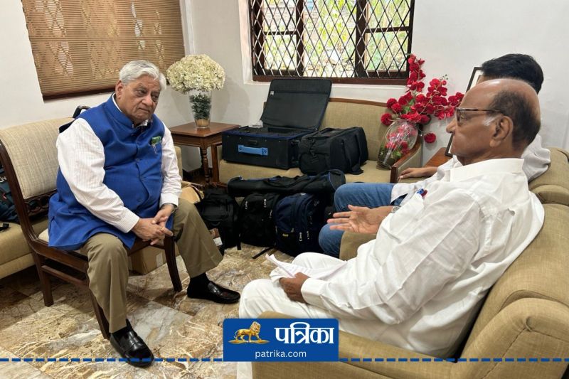 Gulab Kothari interacted with Sharad pawar