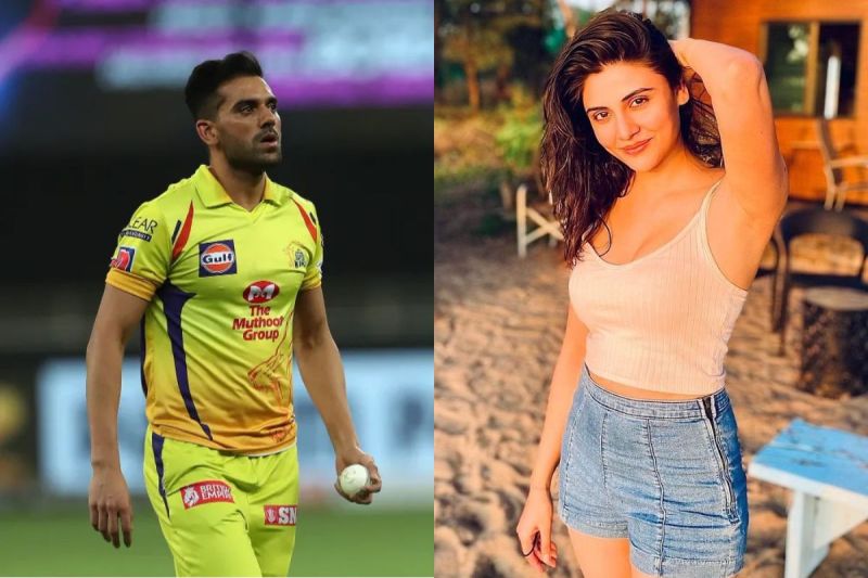 Deepak Chahar and Malti Chahar