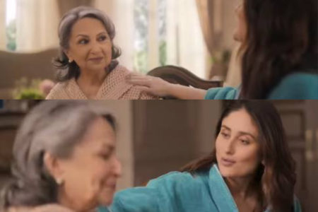 Kareena Kapoor and Sharmila Tagore adv