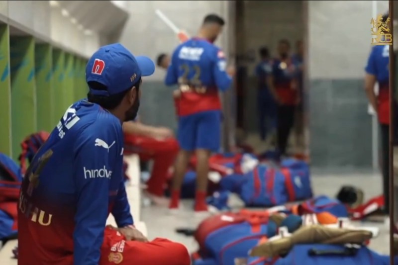 RCB Dressing Room Video