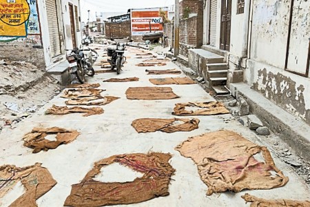 Road construction