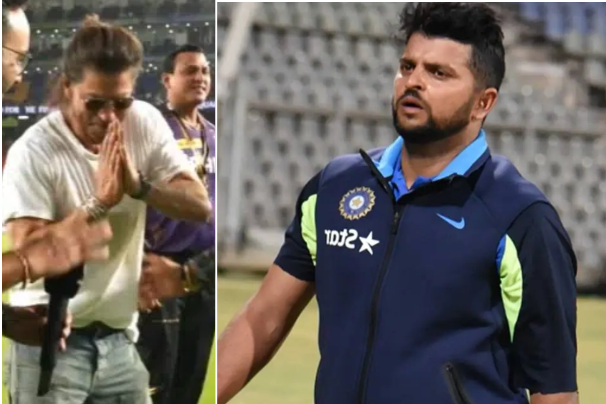 Shah Rukh Khan ने मांगी Suresh Raina से माफी, वायरल हुई तस्वीर