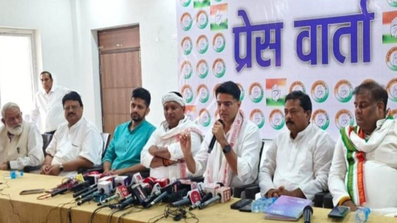 Sachin Pilot press Conference
