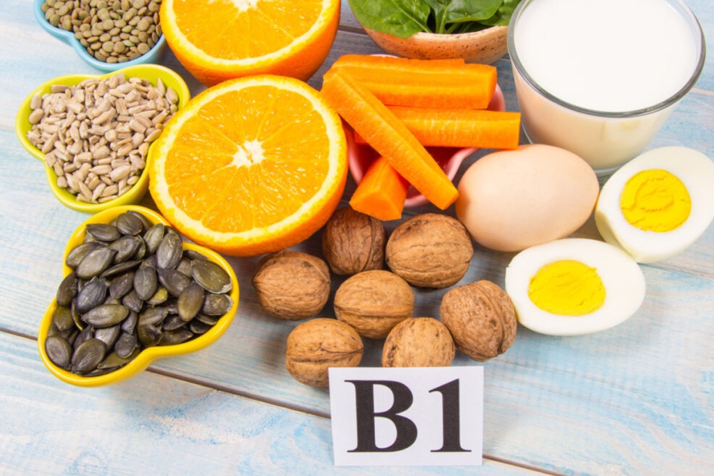 Foods Rich in Vitamin B1 and E