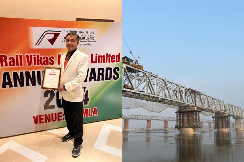 GM of Rail Vikas Nigam Limited VK Aggarwal