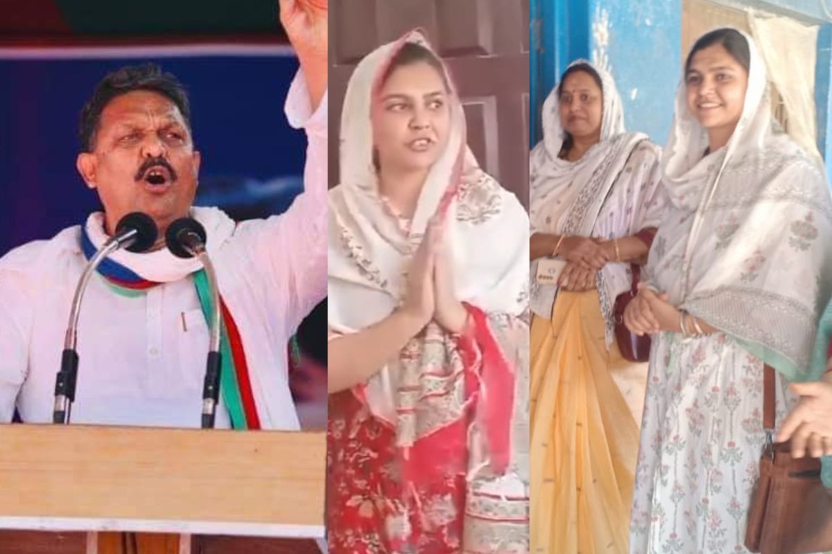 गाजीपुर में सपा प्रत्याशी अफजाल अंसारी के चुनाव प्रचार में जुटीं दोनों बेटियां,
घर-घर जाकर लोगों से मांग रहीं समर्थन