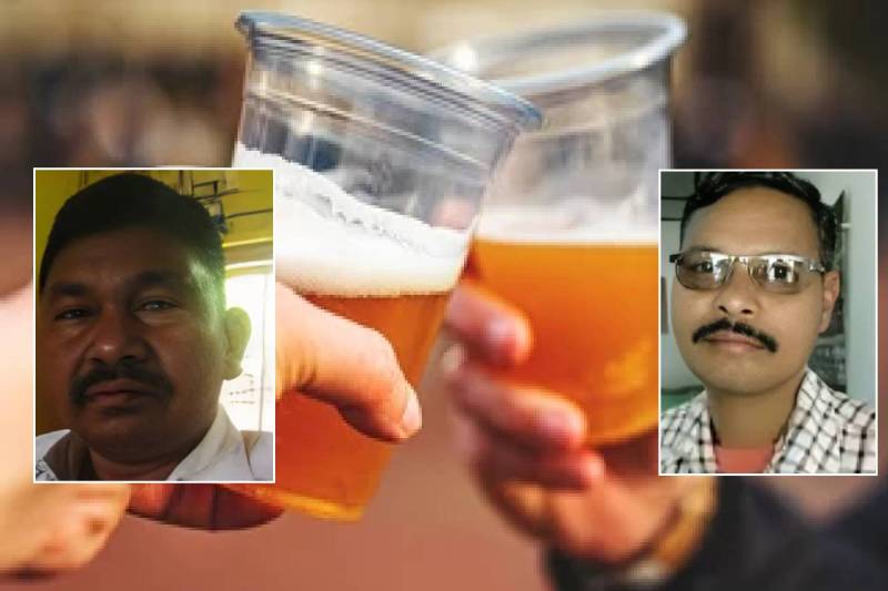 death after drinking beer