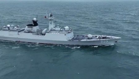 Chinese warship