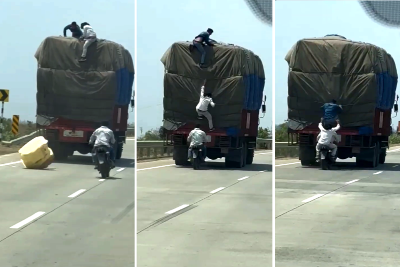 Truck Cutting Live Video