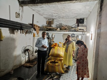 illegal gutkha factory