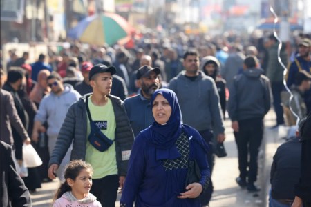 Displaced Palestinians