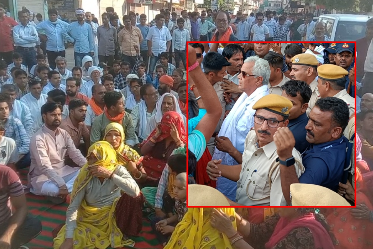 Gangapur City: अंकित मीना हत्याकांड मामले ने पकड़ा जोर, धरनास्थल पहुंचे मंत्री
किरोड़ी लाल - image