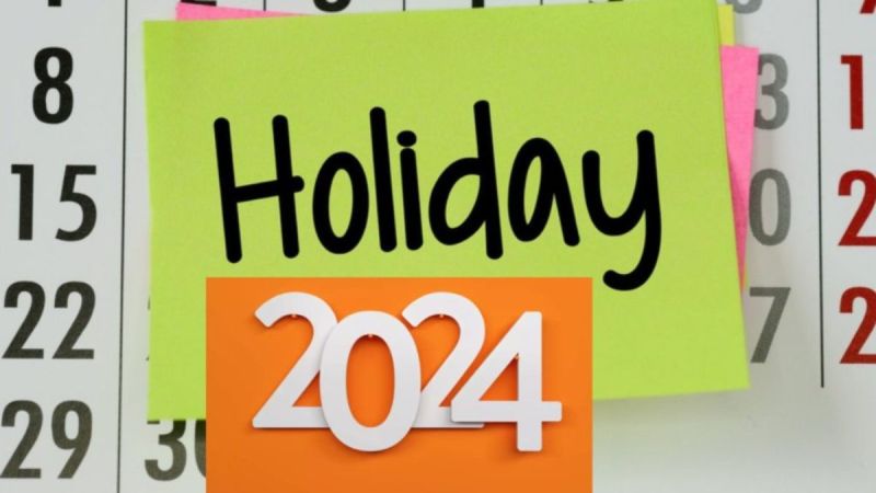 public holiday 2024