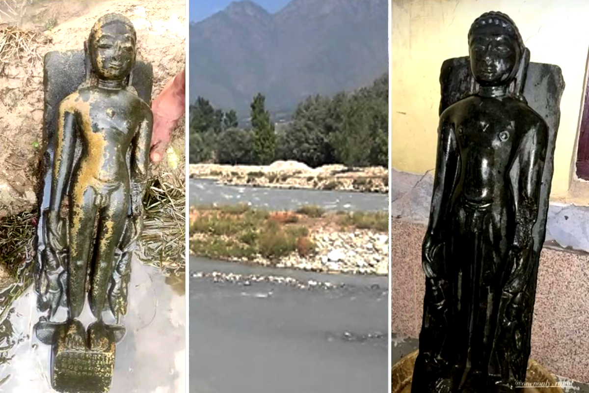 Ancient Jain Idol : नदी से निकली प्राचीन जैन प्रतिमा, देखने वालों की उमड़ी भीड़,
पूजा-पाठ शुरु