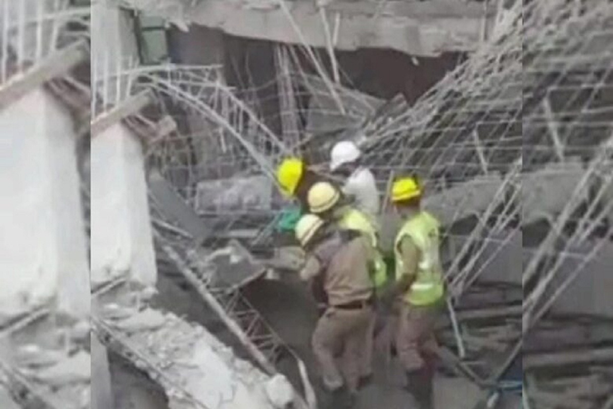भीषण हादसा: हैदराबाद में इमारत ढही, छत्तीसगढ़ के सात मजदूर दब कर मरे