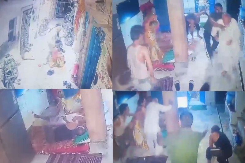 father attempts to burn alive family