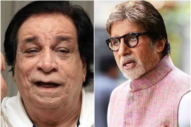 kadar khan with amitabh bachchan